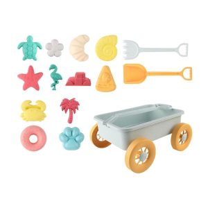 Beach Sand Toys | 15X Beach Toys Sand Set Includes Sand Models Flamingo Palm Tree Crab Travel Beach Sand Toys Beach Sand Toys