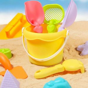 Beach Sand Toys | 19Pcs Summer Beach Set Toys For Digging Sand Plastic Bucket Watering Bottle Shovels Beach Water Game Toys Tools Beach Sand Toys Beach Sand Toys