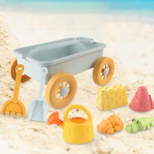 Beach Sand Toys | 8 Pieces Beach Toys Sand Set Sandbox Toy For Garden Bathtime Toy Preschool Beach Sand Toys Beach Sand Toys