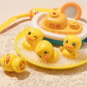 Beach Sand Toys | Bath Toys Cute Duck Electric Water Spray Bathroom Bathing Toys Bath And Shower Bathtubs Interactive Toys Gifts Beach Sand Toys Beach Sand Toys