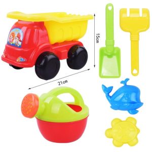 Beach Sand Toys | Beach Sand Set Toy Summer Sandy Beach Toys Car Model Sprinkler Shower Shovel Truck Tools Play House Toy Beach Sand Toys Beach Sand Toys