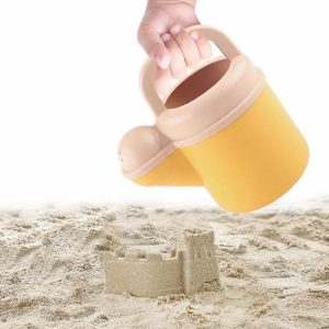 Beach Sand Toys | Beach Toy Wheat Straw Beach Bucket Set Can Hold Sand Dredging Tools Water Flowers Outdoor Wheat Straw Toys Beach Sand Toys Beach Sand Toys