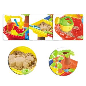 Beach Sand Toys | Sand Pit Set Sand & Water Table For Sandbox Activity Table Beach Toys For Sand Castles Water Play Beach Sand Toys Beach Sand Toys