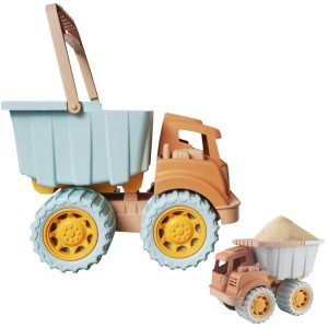 Beach Sand Toys | Toy Toys Sand Truck Excavator Car Construction Beach Sandbox Vehicle Dump Play Box Digging Vehicles Tractor Digger Mini Beach Sand Toys