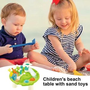 Beach Sand Toys | Water Table 13Pcs Outdoor Activity Table Set Summer Water Table Toy For Showers Pond Table Play Sandbox Beach Beach Sand Toys Beach Sand Toys