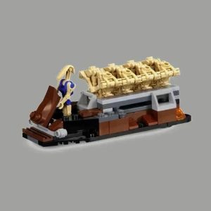 Blocks | 1338Pcs Star Plan Mtt Containerized Battle Droids Troop Carrier Trade Federation Mtt Moc Building Blocks Model Diy Bricks Toys Blocks Blocks