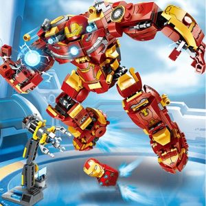 Blocks | 76274 The Super Hulkbuster The Battle Of Wakanda Building Block Set Classic Hero Movie Model Bricks Toy Gift Blocks Blocks