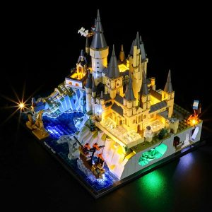 Blocks | Hprosper 5V Led Light For 76419 Harry Potter Hogwarts Microscale Castle And Grounds Lamp (Not Include Lego Building Blocks Set) Blocks Blocks