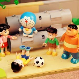 Blocks | Keeppley Building Blocks Doraemon Model Kawaii Assembly Toy Nobita Nobi Minamoto Shizuka Big G Ornament Birthday Gift Blocks Blocks