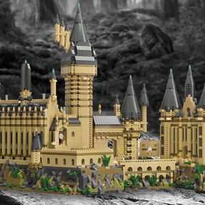 Blocks | Micro Size Hogwarts Castle Building Blocks Sets Harry Potter Toys Gifts For Adult Moc 6000+Pcs 3.5Mm Size Bricks Blocks Blocks