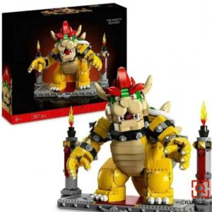 Blocks | New Moc 2807 Pcs The Mighty Bowser Building Blocks Bricks Birthday Christmas Toys Compatible 71411 Blocks Blocks