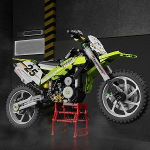 Blocks | Technical 1:5 Off Road Motorcycle Motorbike Locomotive City Sports Car Moc High Tech Modular Bricks Model Building Blocks T4018 Blocks Blocks