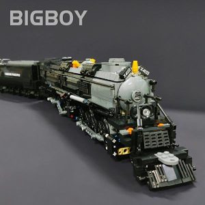 Blocks | The Bigboy Steam Locomotive Train Building Blocks City Model Retro Bricks Moc Creative Module 1608Pcs Toys For Gifts Blocks Blocks