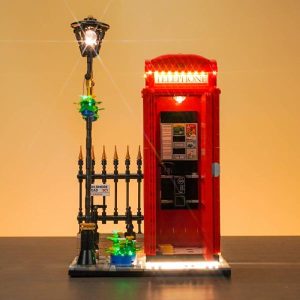 Blocks | Vonado Led Light 21347 Set Is Suitable For Red London Telephone Box Building Blocks (Including Lighting Accessories Only) Blocks Blocks