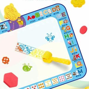 Drawing Toys | Magic Water Drawing Mat Coloring Doodle Mat With Magic Water Pens Montessori Toys Painting Board Educational Toys Drawing Toys Drawing Toys