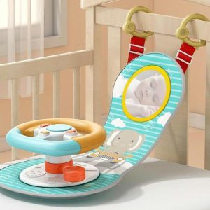 Fishing Toys | Car Seat Steering Wheel Toy Simulation Driving Car Early Educational Develop Auditory Skill Funny Toy Game ﻿ Fishing Toys Fishing Toys