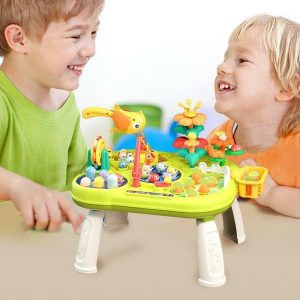 Fishing Toys | Fishing Game Toy Whack Game Toy Flower Arrangement Toy Board Game Game Table Birthday Gift Fine Motor Skill Toy And Bo Fishing Toys Fishing Toys