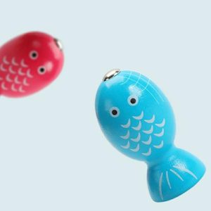 Fishing Toys | Magnetic Fishing Game For Shape And Color Recognition Toy Wooden Penguinshape Fishing Toy 45Bf Fishing Toys Fishing Toys