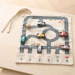 Fishing Toys | Montessori Toys Car Traffic Road Map Canvas Desktop Mat Game Wooden Car Parent-Child Interaction Education Gift Fishing Toys Fishing Toys