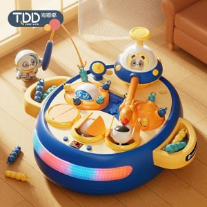 Fishing Toys | Space Theme Toys Whack-A-Mole Learning Fishing Educational Puzzle Birthday Party Gift Space Theme Knocking Game Fishing Toys Fishing Toys