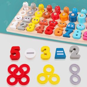 Fishing Toys | Wooden Number Puzzle Game Toys For – Fishing Game Math Matching Toy Board For Age 3 Years Olds Fishing Toys Fishing Toys