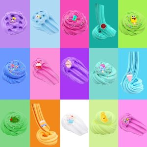 Modeling Clay | 15Pcs 50Ml Butter Mud Set Toys Handmade Colorful Clay Slime Kit Soft Non-Stick Toy Educational Party Favor Birthday Gifts Learning & Education Modeling Clay