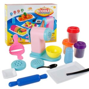 Modeling Clay | Model Clay Noodles Maker Mud Noodle Machine Diy Clay Professional Slime Playdough Spaghetti Food Color Clay Role Play House Toy Learning & Education Modeling Clay