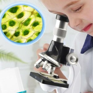 Science & Technology | Microscope Kit 1200X Biological Science Stem Toy School Home Educational Pocket Microscope With Led Light Learning & Education Science & Technology