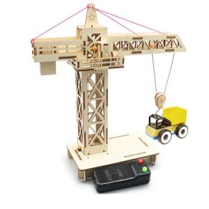 Science & Technology | Remote Control Tower Crane Lifting Crane Diy Models & Building Toy Science &Education Model Toy For Gift Toy Learning & Education Science & Technology