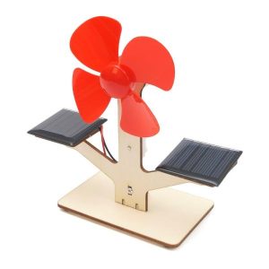 Science & Technology | Solar Fan Power Generation Technology Diy Materials Science Toys Handmade Physics Learning Toy Learning & Education Science & Technology