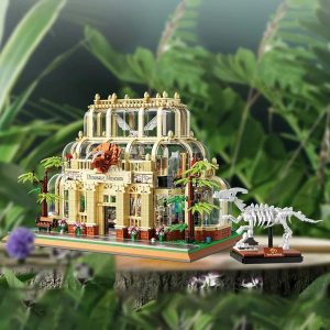 Soft Plastic Blocks | 2788Pcs Dinosaur Museum Building Blocks Creative City Street View Dinosaur Hall Moc Model Diy Bricks Toys Holiday Gifts Building & Construction Toys Soft Plastic Blocks