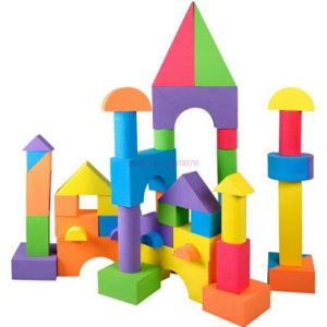 Soft Plastic Blocks | Dhl 100Set 32Pcs/Set Eva Safe Building Brick Block Foam Construction Soft Toy Intelligence Exercise Assembled Building & Construction Toys Soft Plastic Blocks