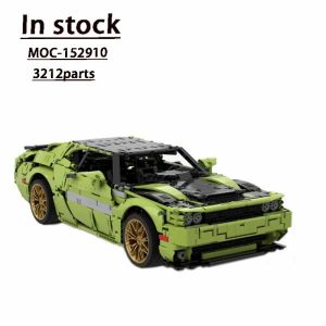 Soft Plastic Blocks | New Moc-152910 Challenger 2008 Supercar Assembly Splicing Building Block Model 3212 Auto Parts Building Block Toy Gift Building & Construction Toys Soft Plastic Blocks