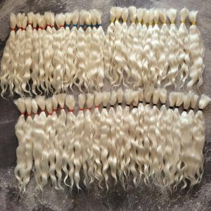 Spinning Top | 100G High Grade Combed Mohair Pure White Strange High Doll Raw Hair Raw For Toy Diy Hobby Spinning Top