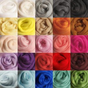 Spinning Top | 10G/Bag For 26 Colors Merino Wool Felt Fibre Roving For Needle Felting Hand Spinning Diy Fun Doll Needlework Hobby Spinning Top