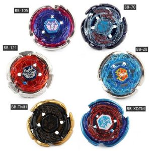 Spinning Top | 6Pcs/Box Fusion Beyblades Burst Set Metal Galaxy Pegasis Drago Pegasus Series Gyro Game Battle Spinning Top Toys With Launcher Hobby Spinning Top