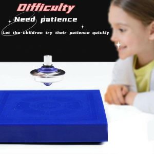 Spinning Top | Creative Magnetic Spinning Top Levitation Magic Gyro Gyroscope Floating Educational Physics Classic Toy Hobby Spinning Top