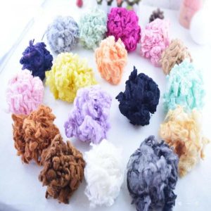 Spinning Top | Mix Color ! High Quality Colours Frizzle Curly Wool, Roving, Fiber,Wool Felt Diy Needle Fuzzy Felted 20G/10 Bags Hobby Spinning Top