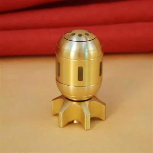 Spinning Top | New 1Pc Brass Finger Spinner Hand Fidget Toy Pocket Desk Roler Spinning Top Haptic Toys Edc Tools Hobby Spinning Top