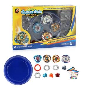 Spinning Top | Spinning Top Xd168-6 B73 B74 B100 B97 High Quality Gyro Toys Spin Arena Metal Launcher Set Hobby Spinning Top