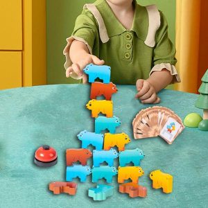 Stacking Blocks | Animals Stacking Blocks Preschool Wooden Stacking Toy Building & Construction Toys Stacking Blocks