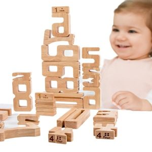 Stacking Blocks | Educational Wooden Balancing Stacking Blocks For Preschools Building & Construction Toys Stacking Blocks