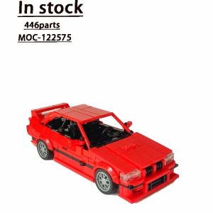 Stacking Blocks | Moc-122575 Red E36 Supercar Assembly Stitching Building Block Model Moc Creative Birthday Building Block Toy Gift Building & Construction Toys Stacking Blocks