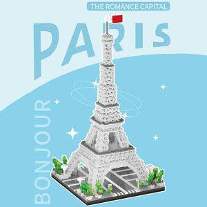 Stacking Blocks | Moc World Famous Creative Architecture Eiffel Towers Micro Building Diamond Blocks Model City Street View Bricks Toys Gifts Building & Construction Toys Stacking Blocks