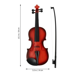 Toy Musical Instrument | 1 Set Of Simulated Music Violin Toy Creative Performance Instrument Learning & Education Toy Musical Instrument