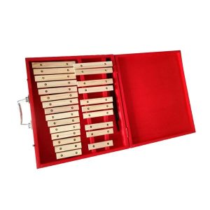 Toy Musical Instrument | 25 Notes Glockenspiel With 2 Mallets Ages 3+ Xylophone Toy Musical Instrument For Family Music Smooth Surface Learning & Education Toy Musical Instrument