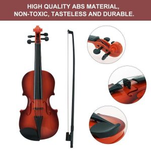 Toy Musical Instrument | Acoustic Violin Toy Adjustable String Simulation Musical Instrument Gifts Learning & Education Toy Musical Instrument