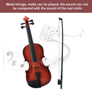 Toy Musical Instrument | Acoustic Violin Toys Adjustable String Simulation Musical Instrument Practice Toys For Birthday Gifts Learning & Education Toy Musical Instrument