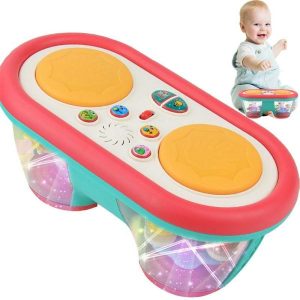 Toy Musical Instrument | Clapping Drum Musical Toy Hand Drum Adorable Toy Early Education Music Enlightenment Infant Musical Instrument Toy Learning & Education Toy Musical Instrument