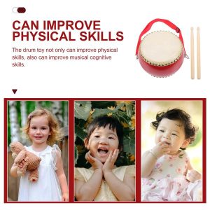 Toy Musical Instrument | Drum Hand Educational Toys For Musical Wood Instrument Puzzle Learning & Education Toy Musical Instrument